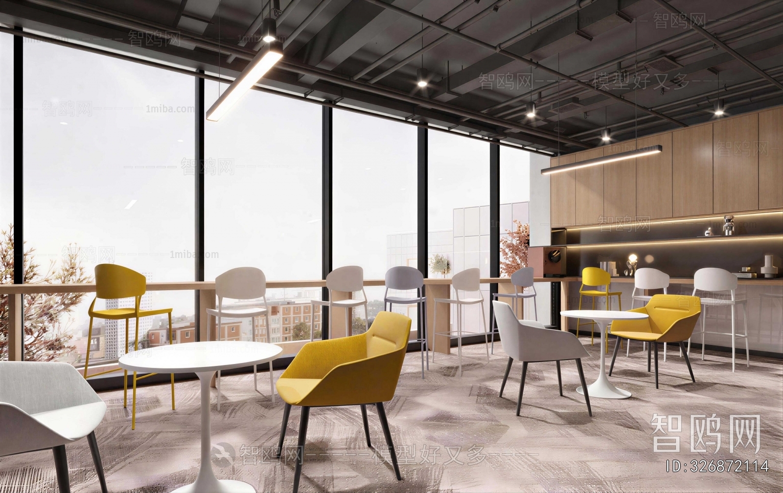 Modern Office Rest Area