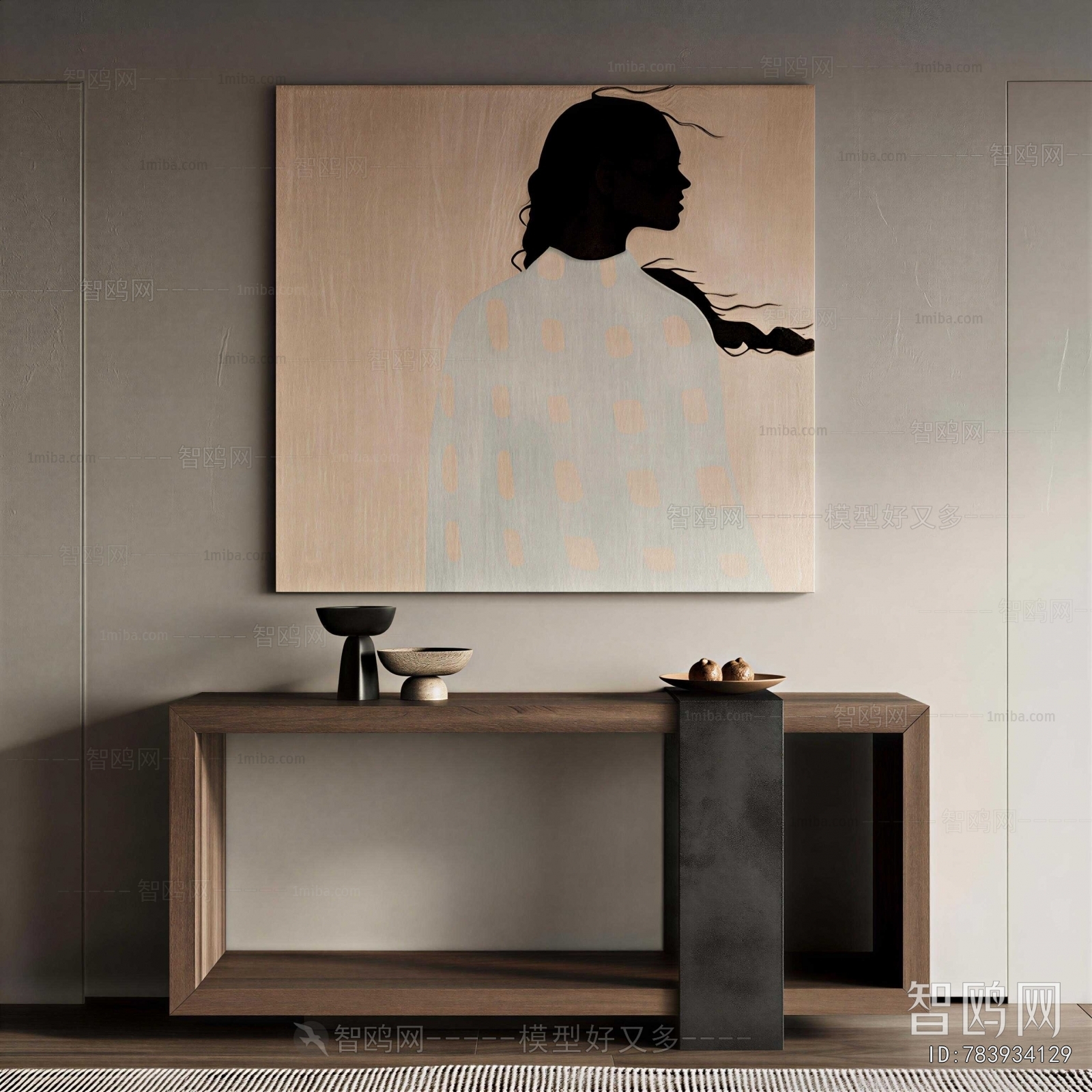 Wabi-sabi Style Console