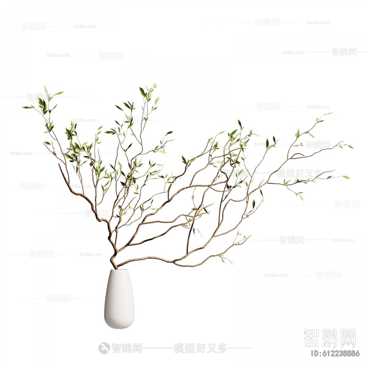 Modern Aquatic Green Plant