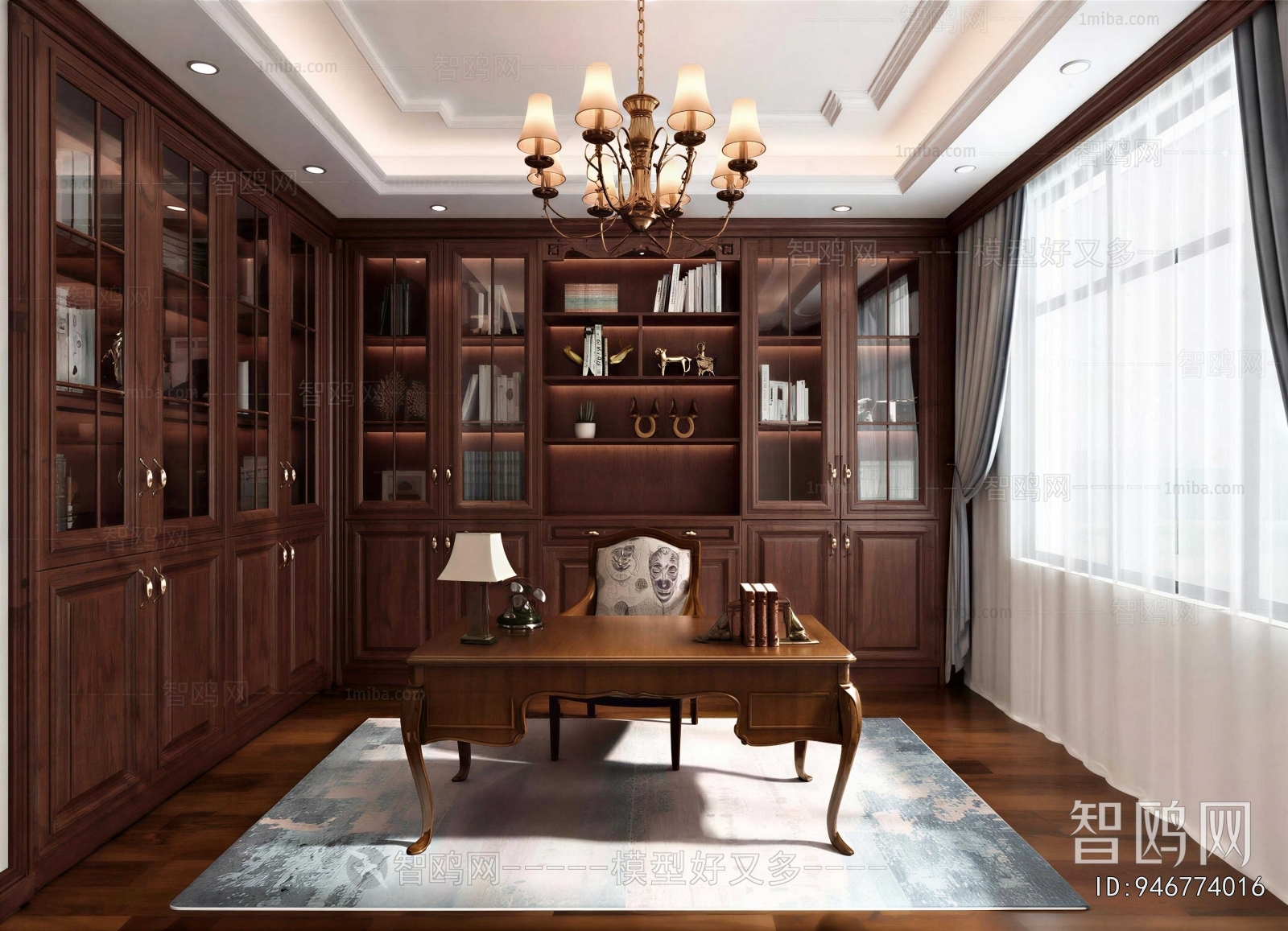 American Style Study Space