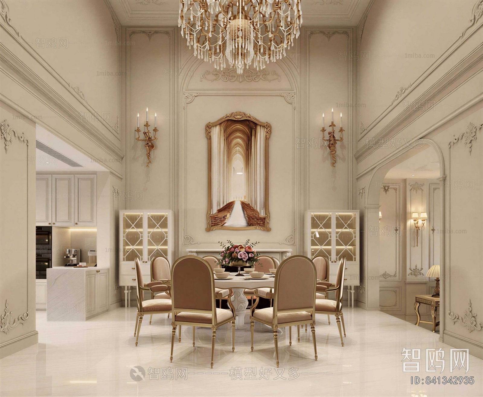 European Style Dining Room