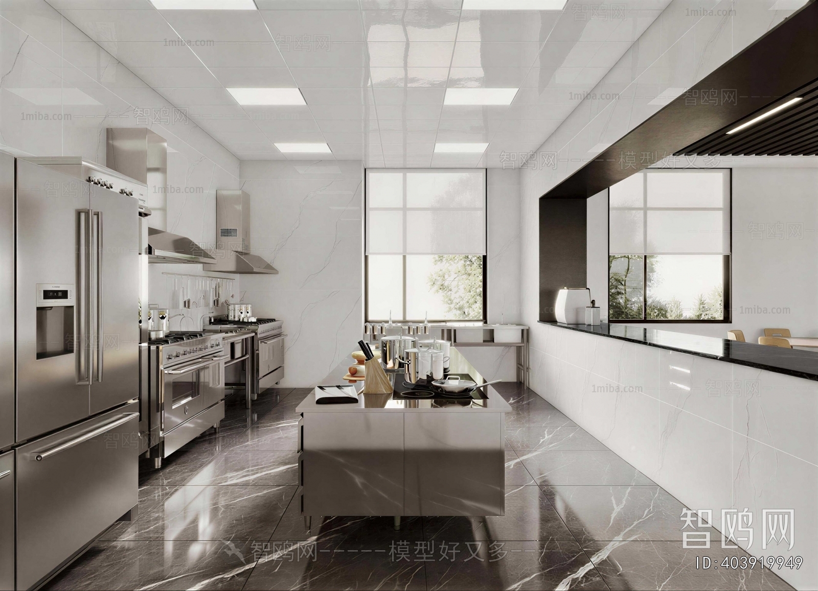 Modern Central Kitchen