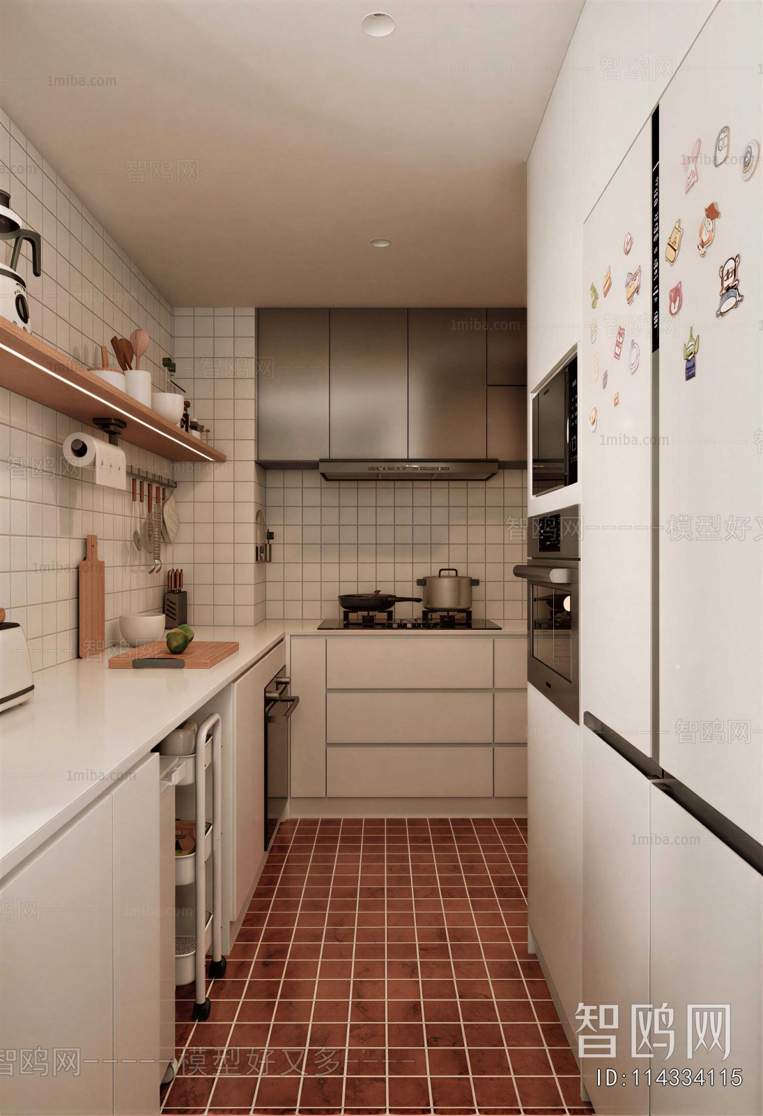 Modern The Kitchen