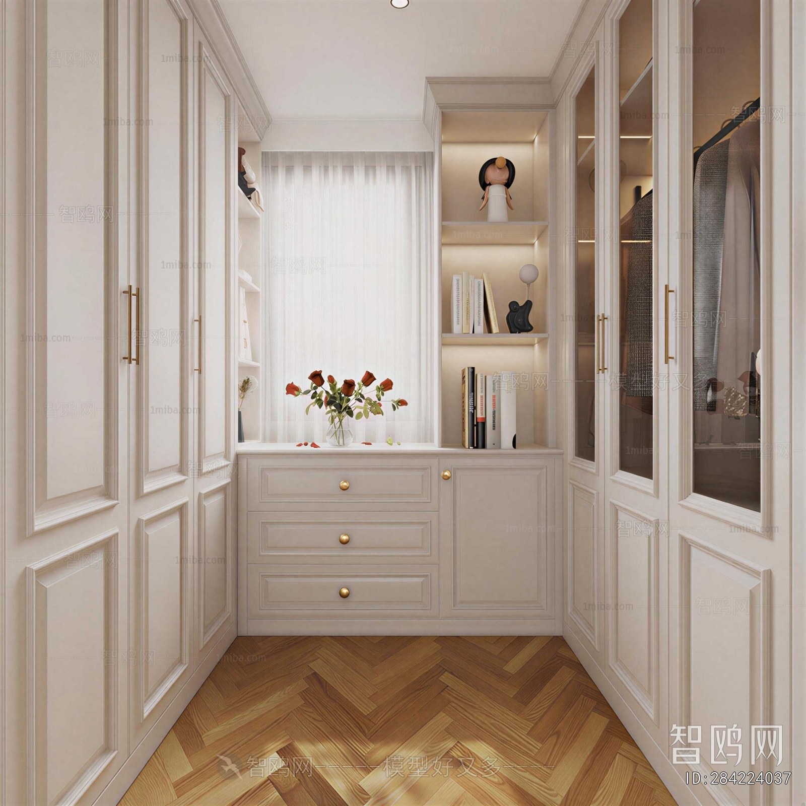 Modern Clothes Storage Area