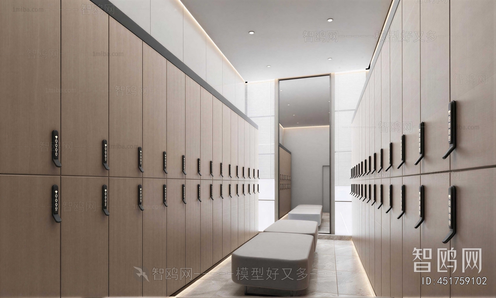 Modern Changing Room