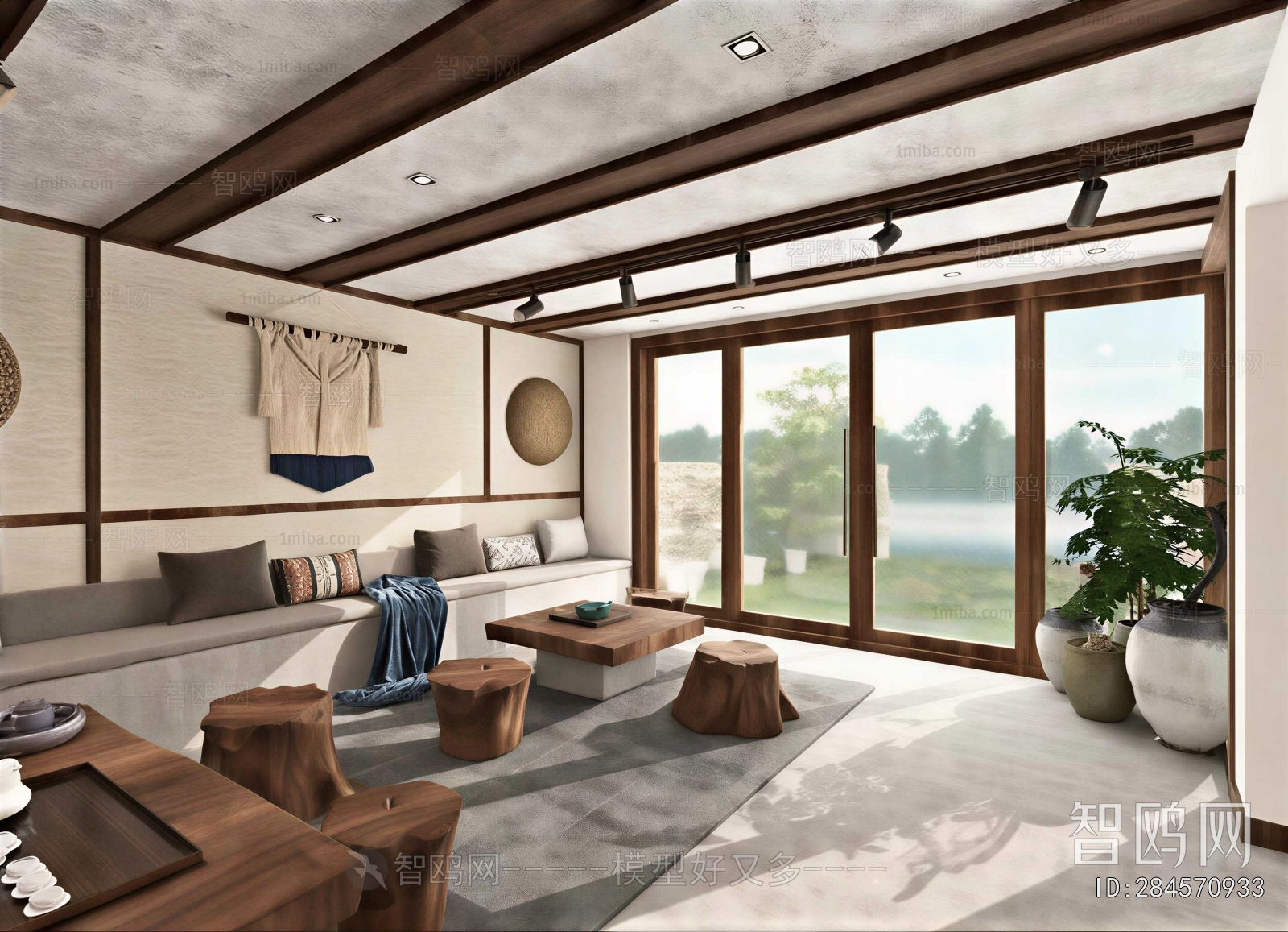 Japanese Style A Living Room