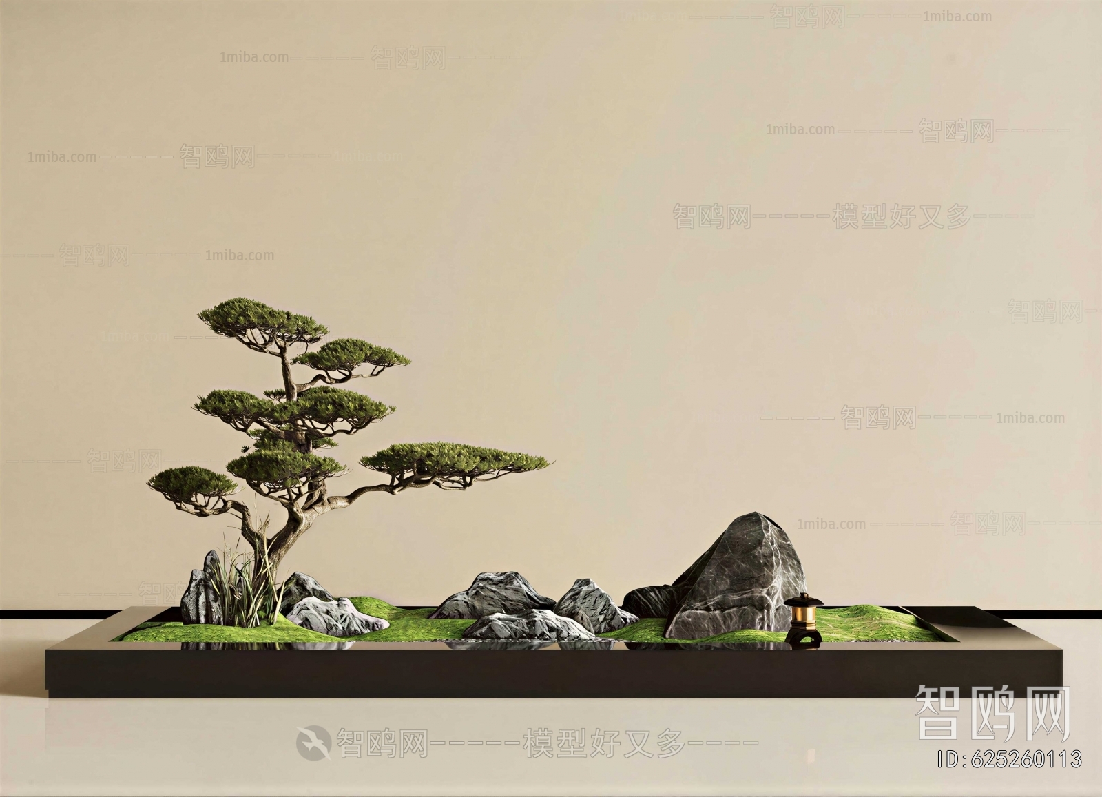 New Chinese Style Plant Landscaping