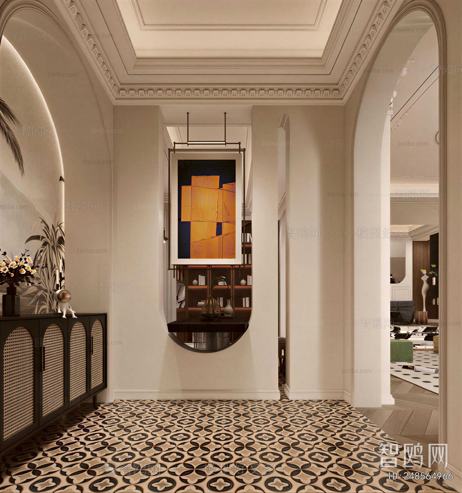 Modern Hallway