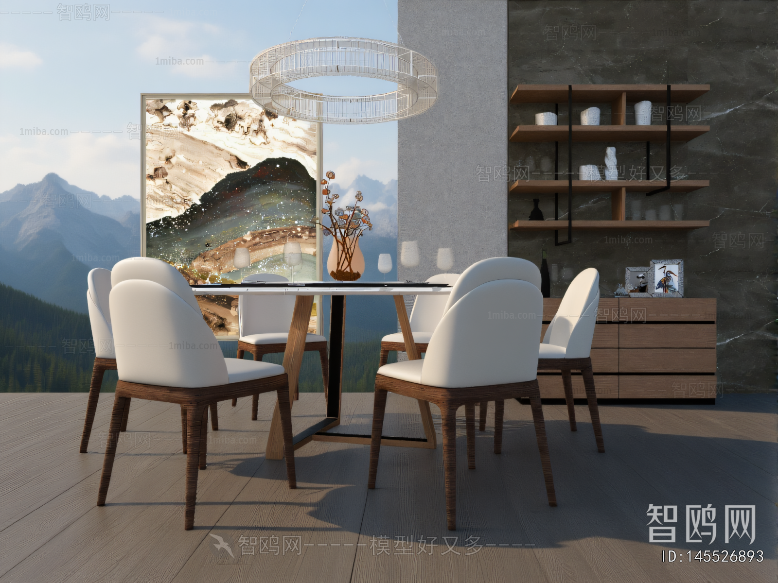 Modern Dining Table And Chairs