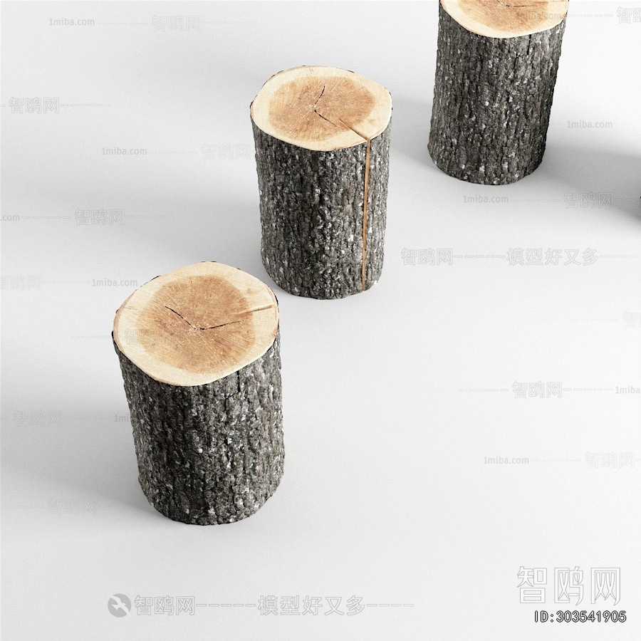 Wabi-sabi Style Stool