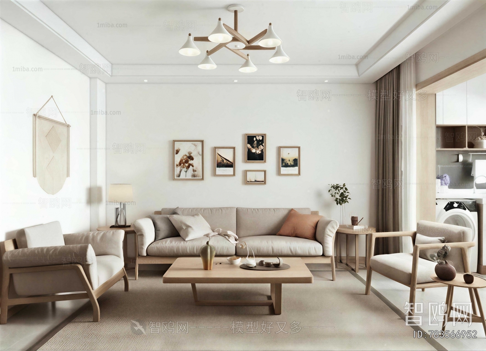 Nordic Style A Living Room