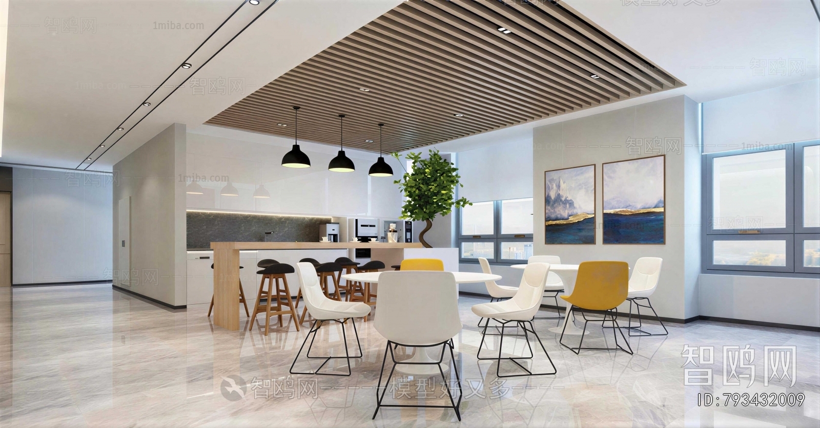 Modern Office Tea Room