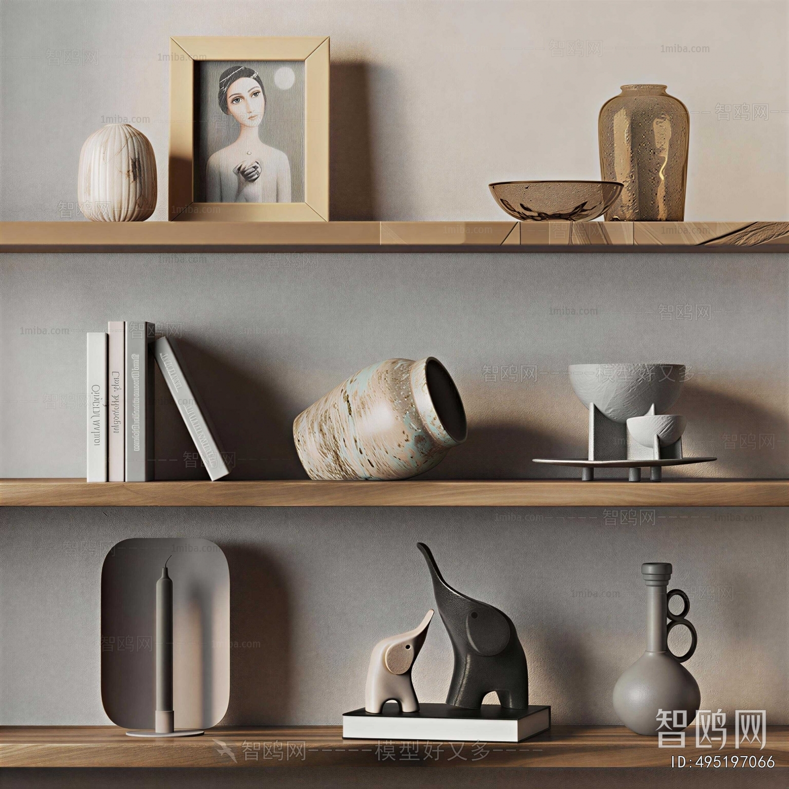 Wabi-sabi Style Decorative Set