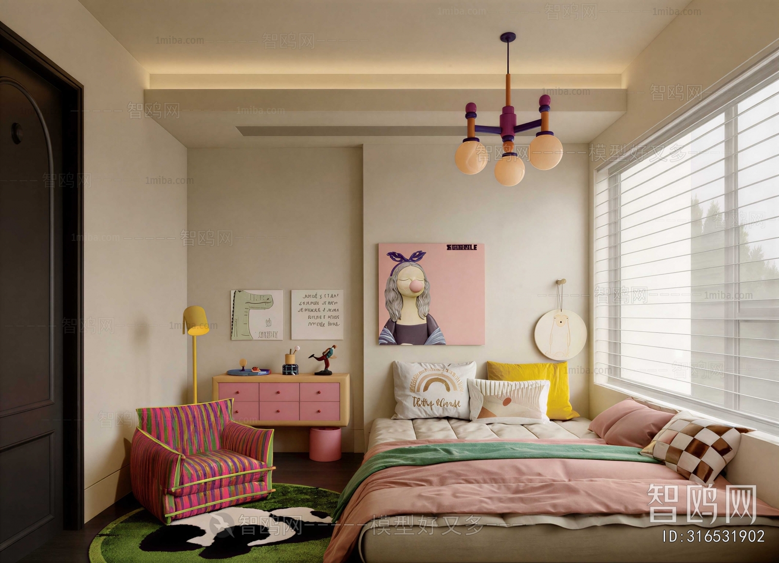 Modern Girl's Room Daughter's Room