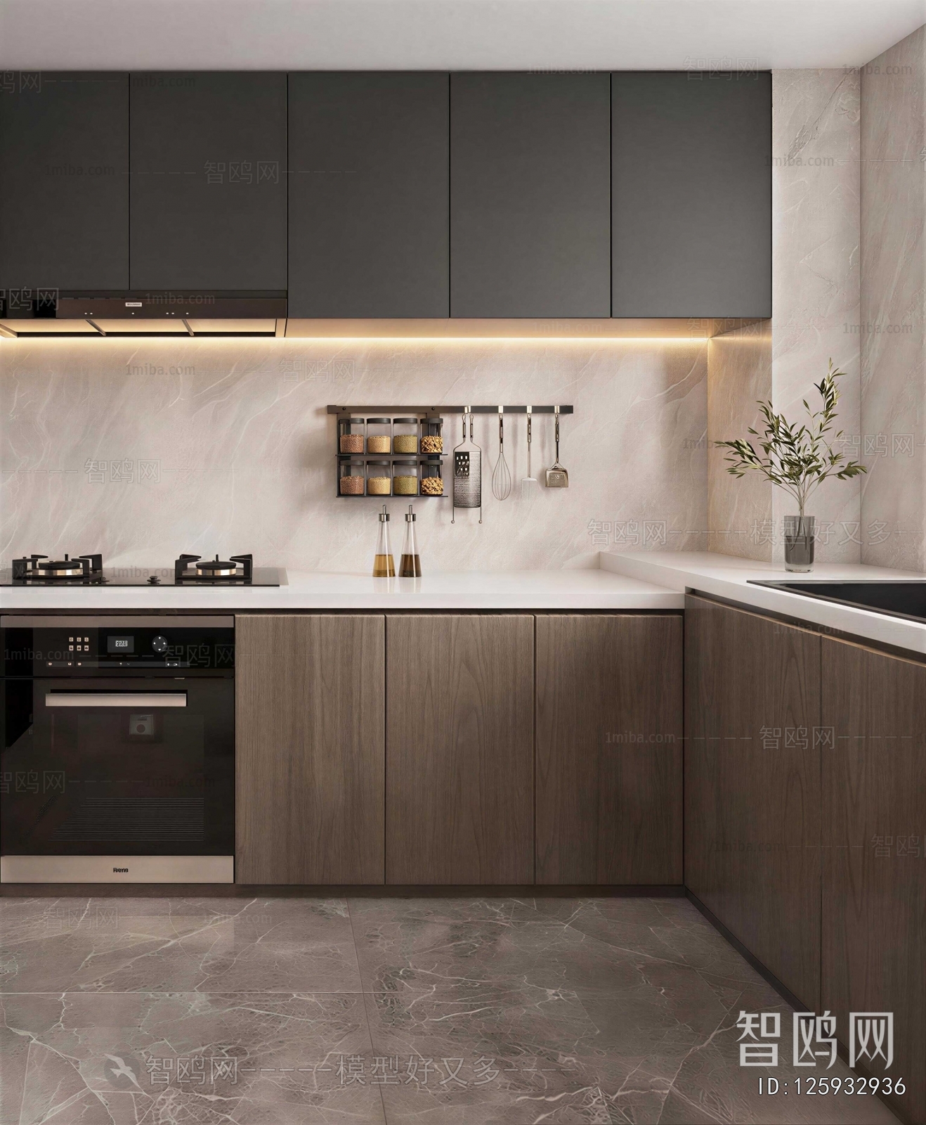Modern The Kitchen