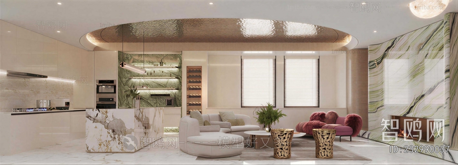 Modern Open Kitchen