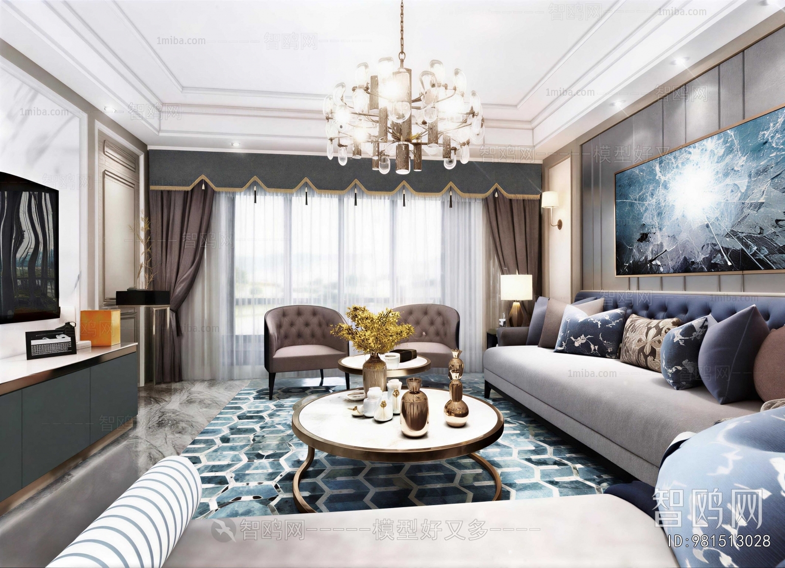French Style A Living Room
