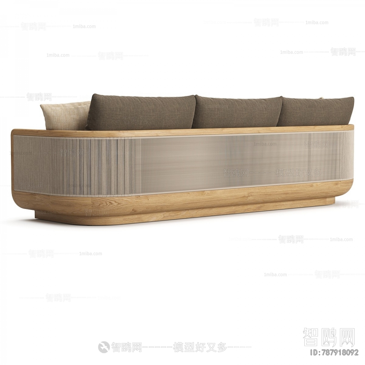 Modern Three-seat Sofa