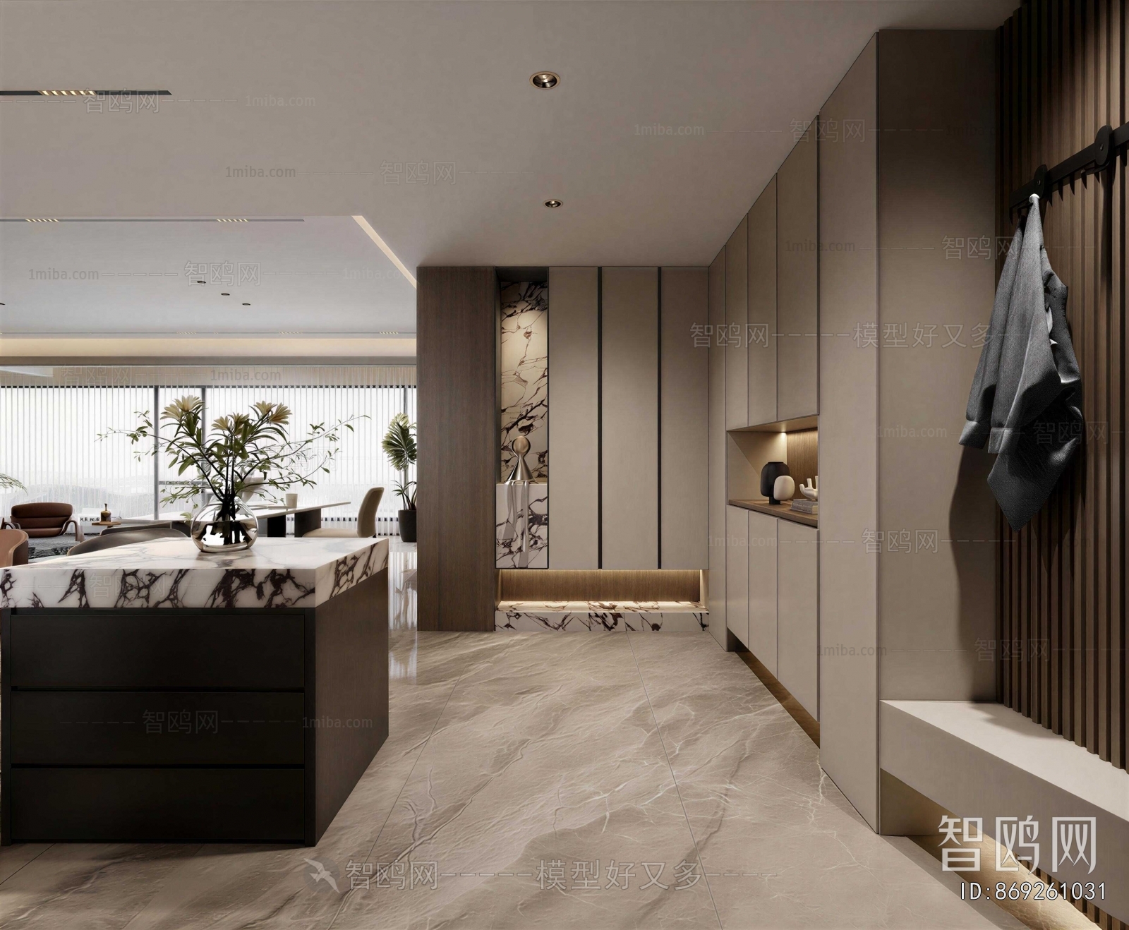 Modern Hallway