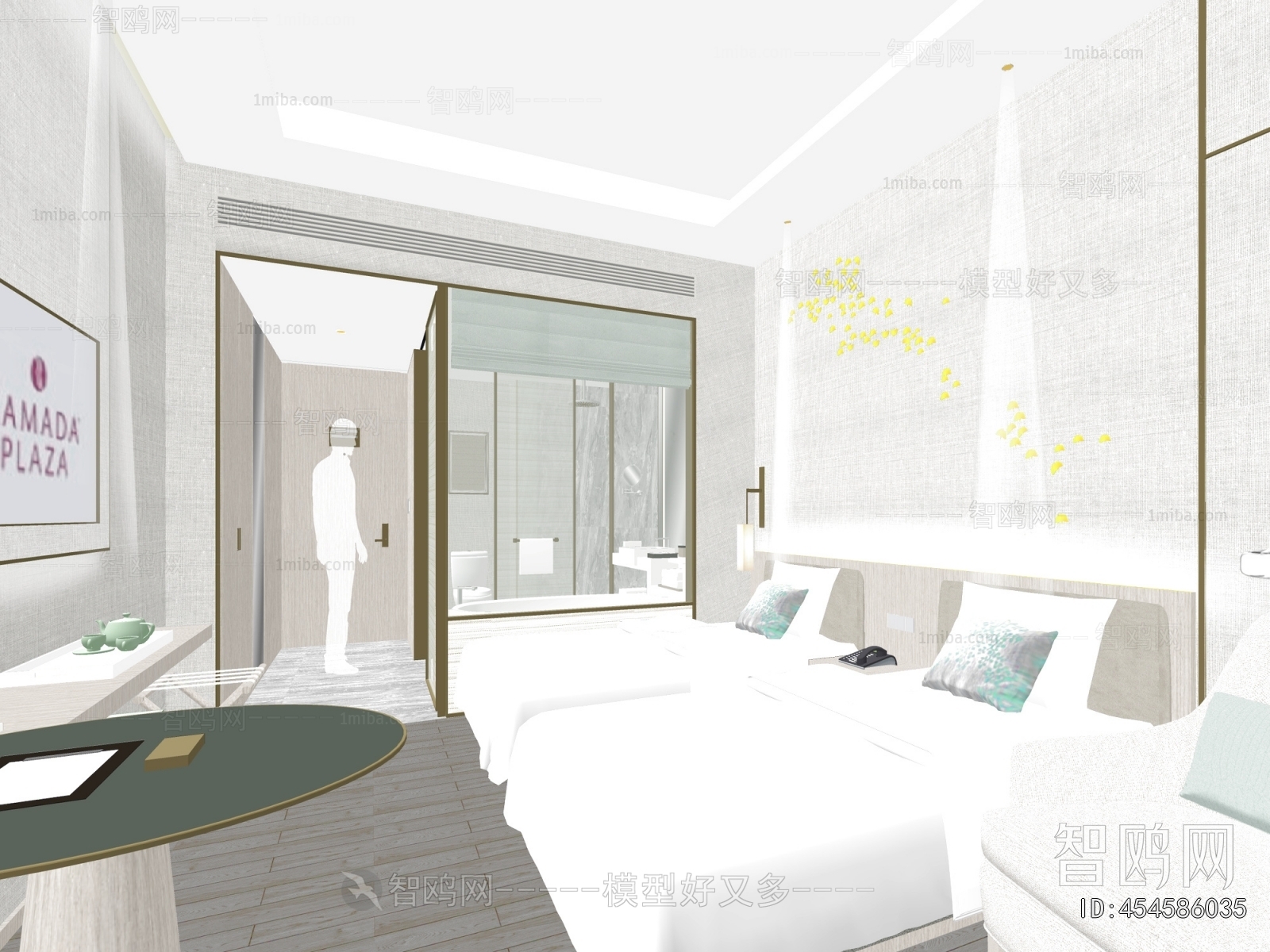 Modern Guest Room