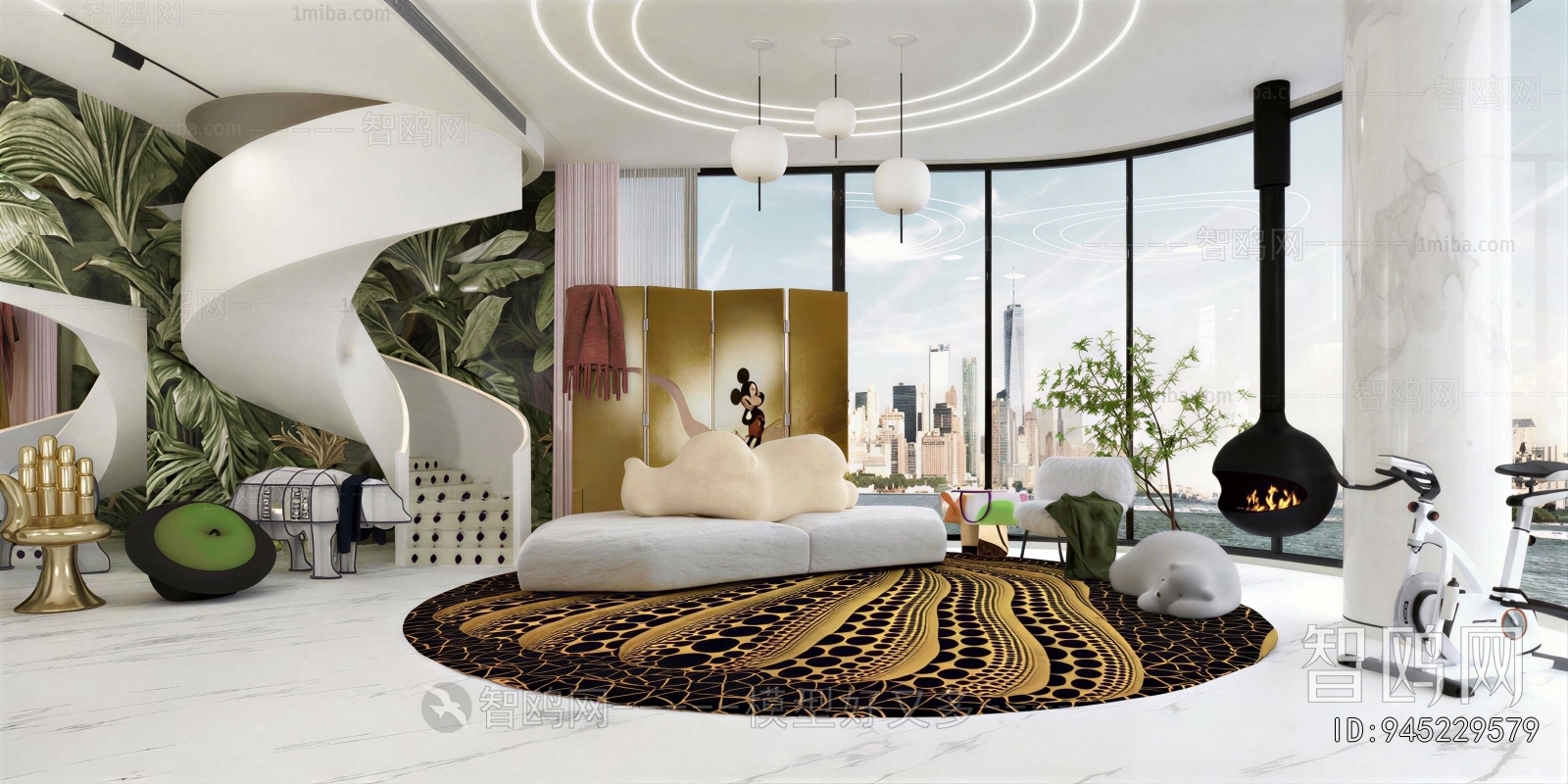 Modern A Living Room