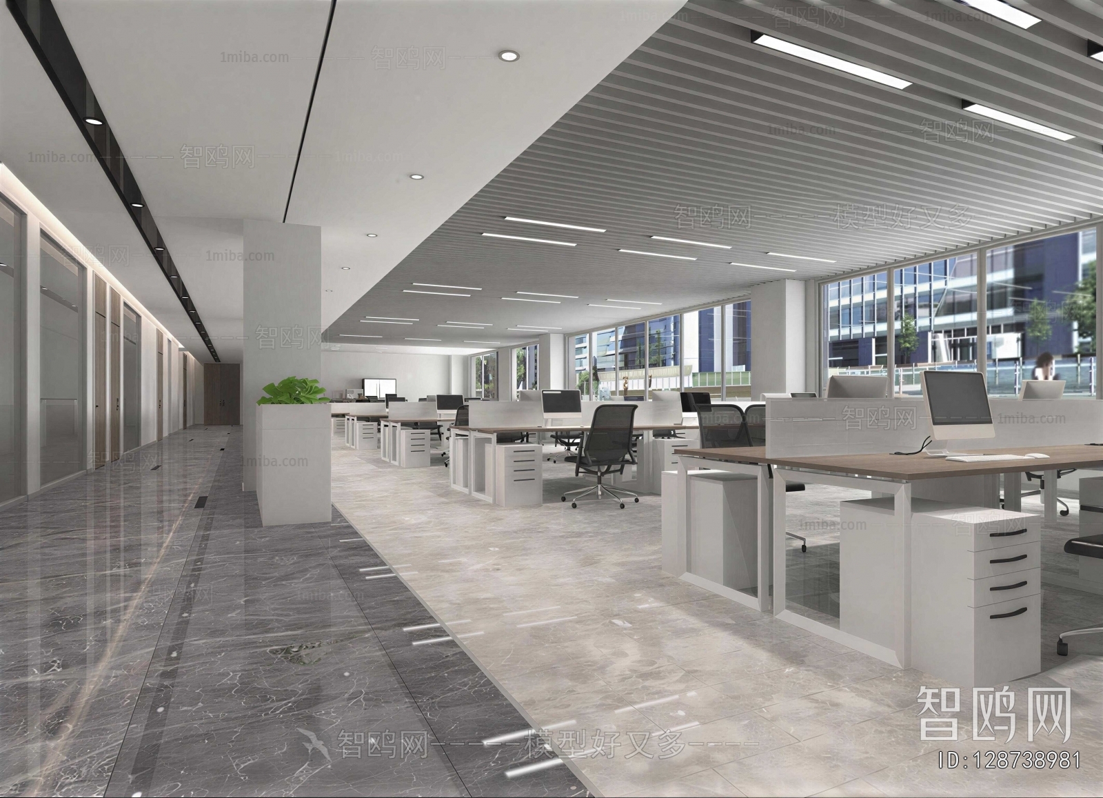 Modern Staff Area