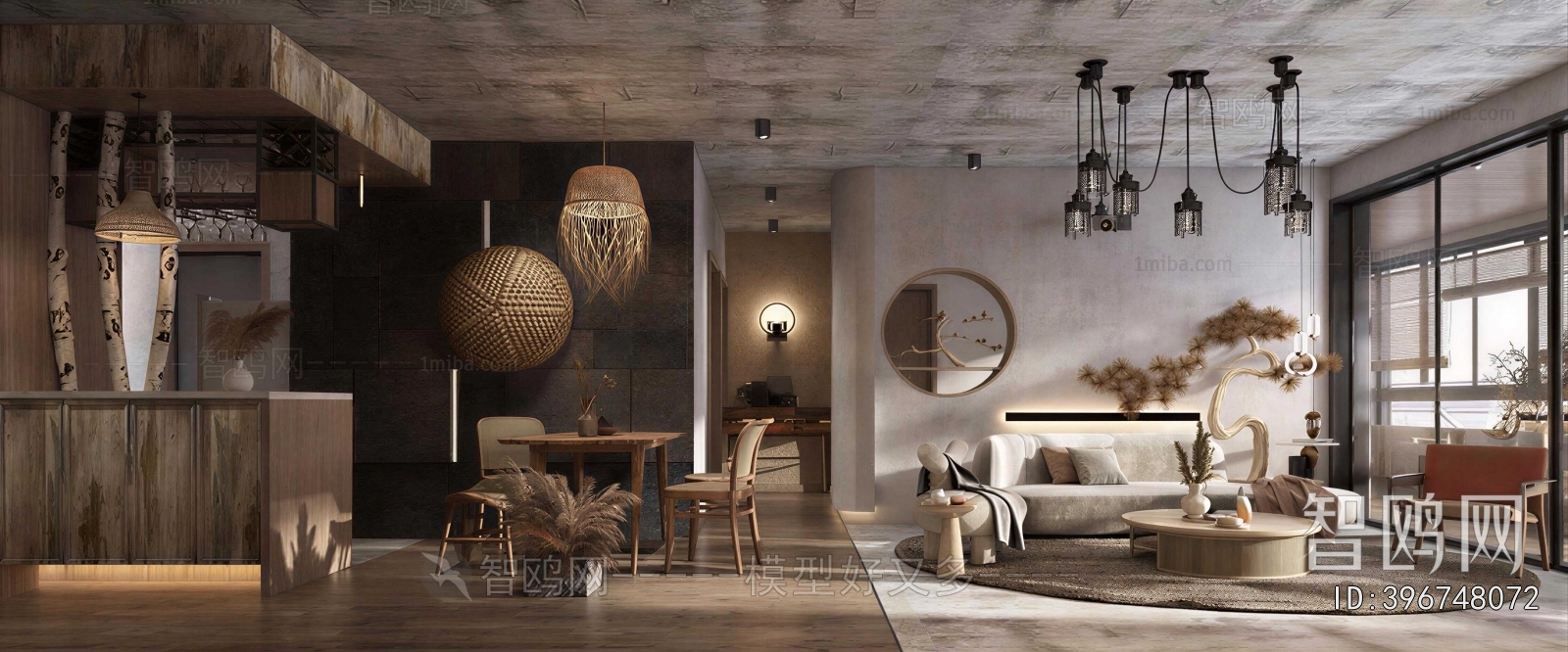 Industrial Style A Living Room