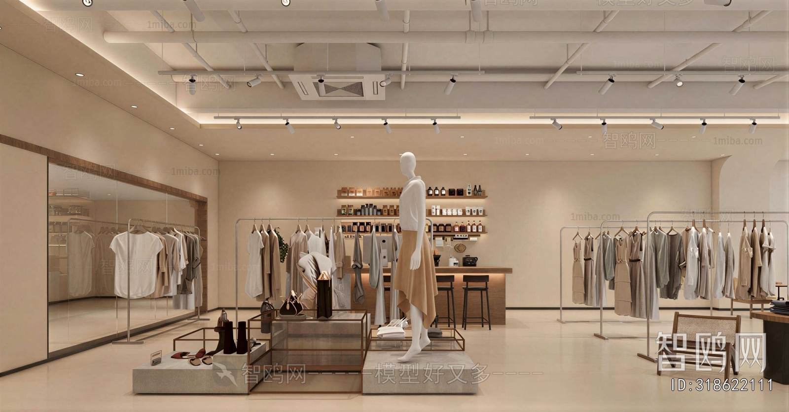 Modern Clothing Store