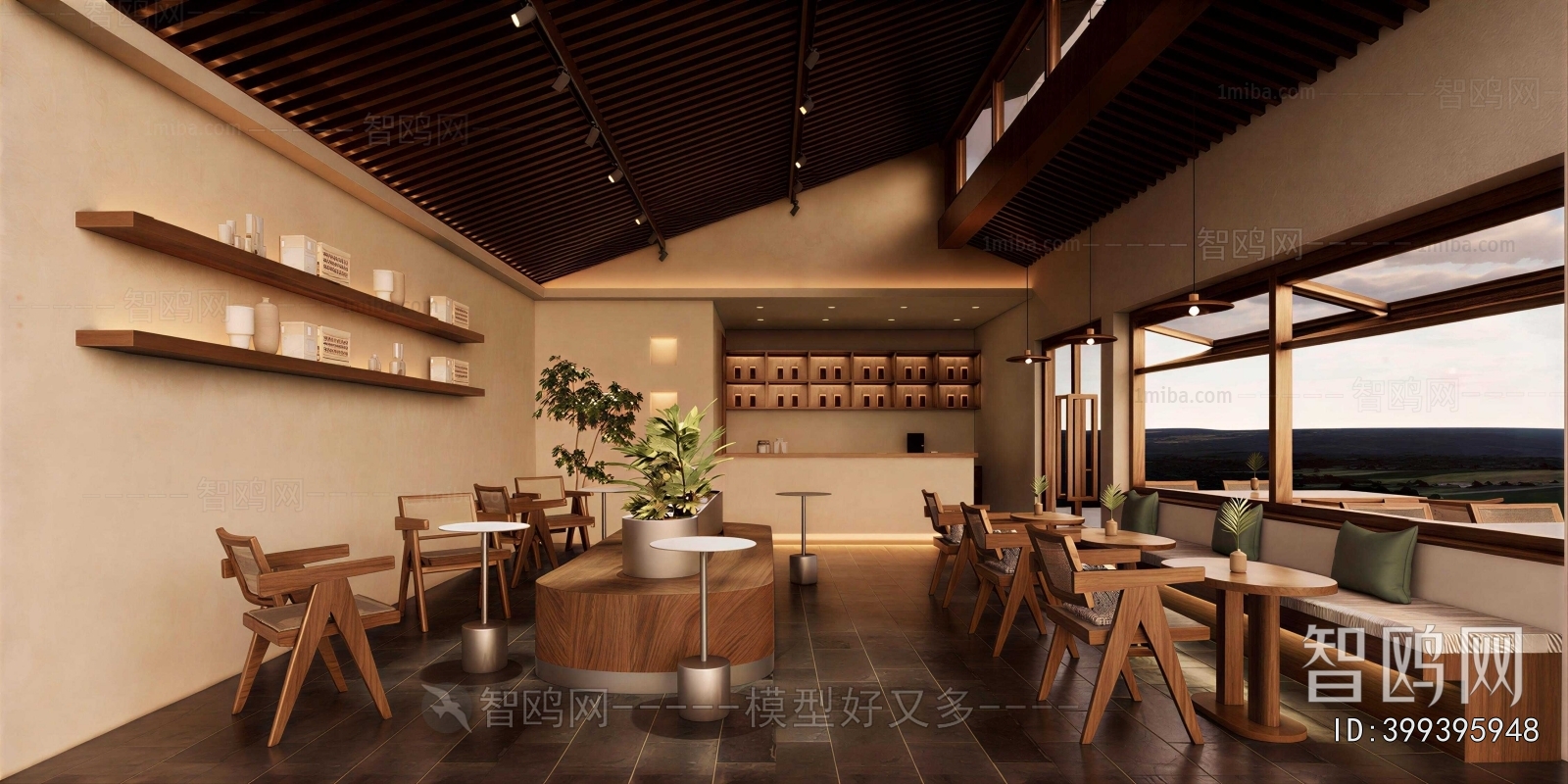 Wabi-sabi Style Cafe
