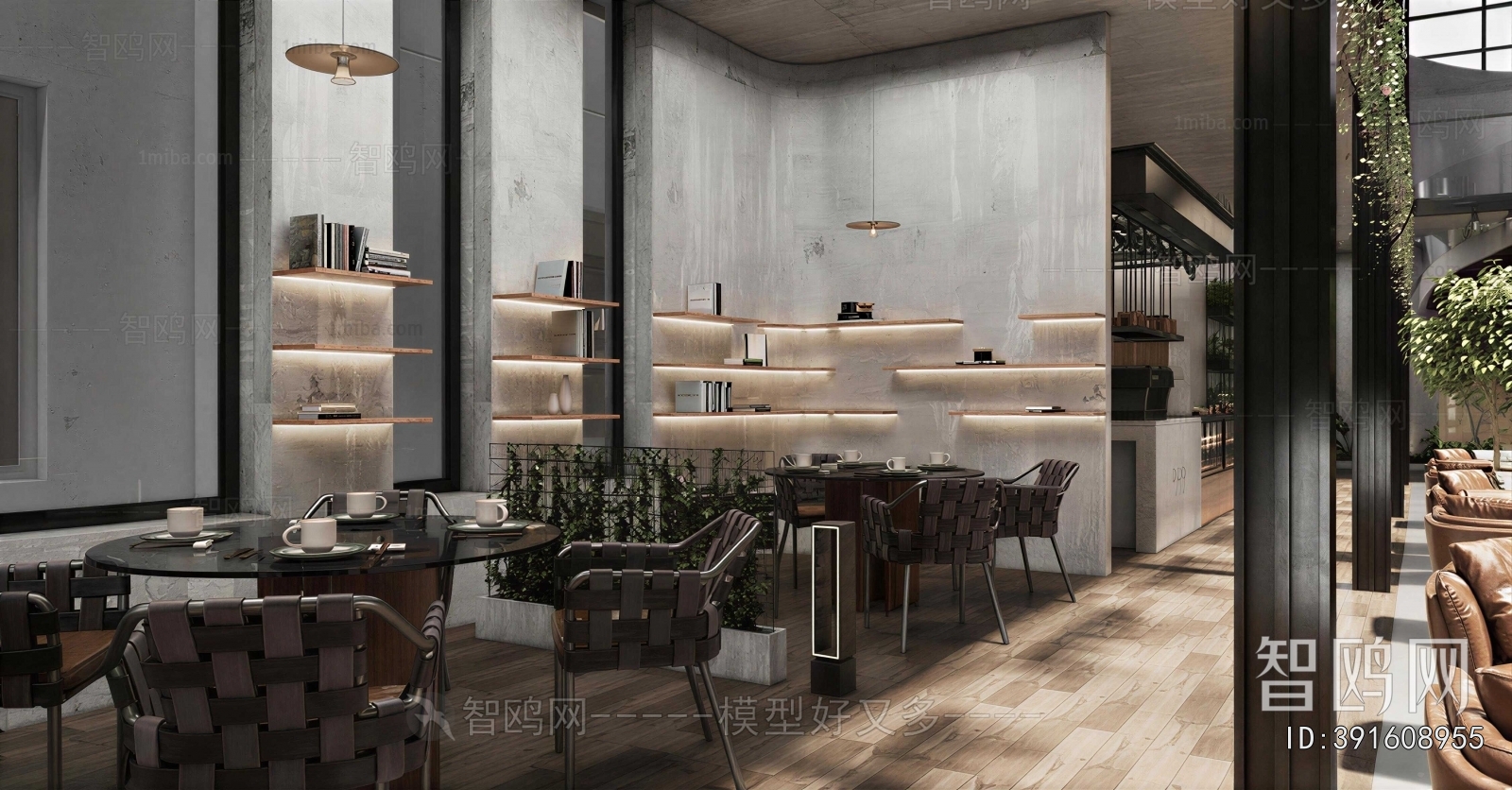 Industrial Style Cafe