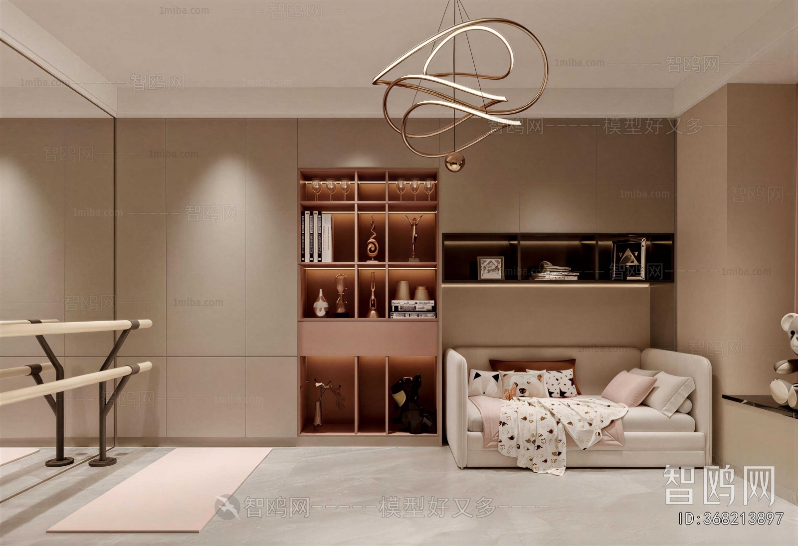 Modern Home Fitness Room