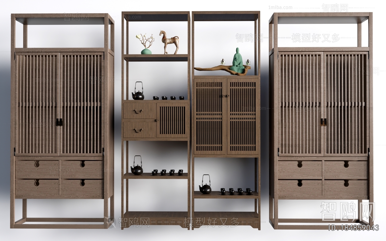 New Chinese Style Antique Rack