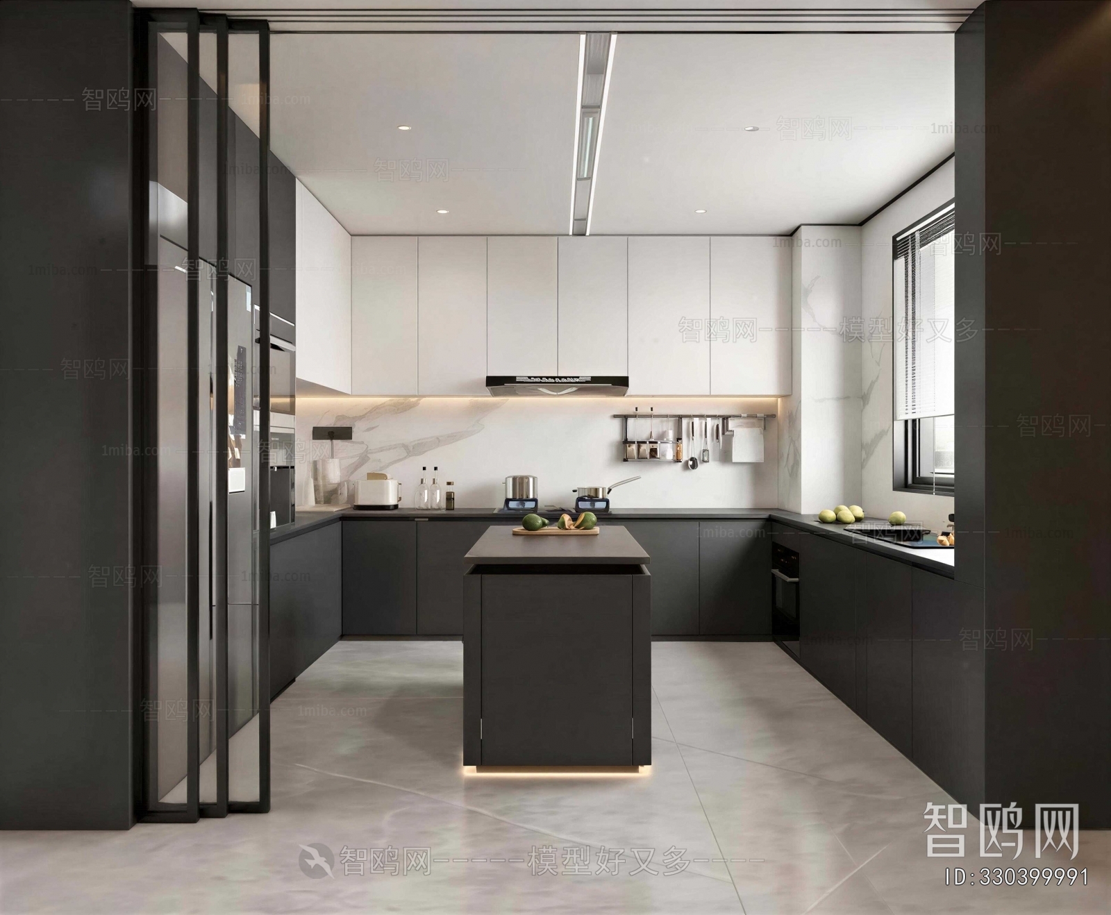 Modern The Kitchen