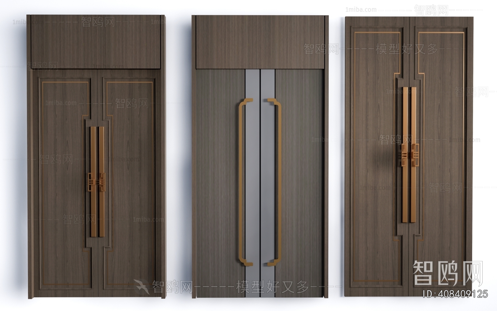 Modern Double Door