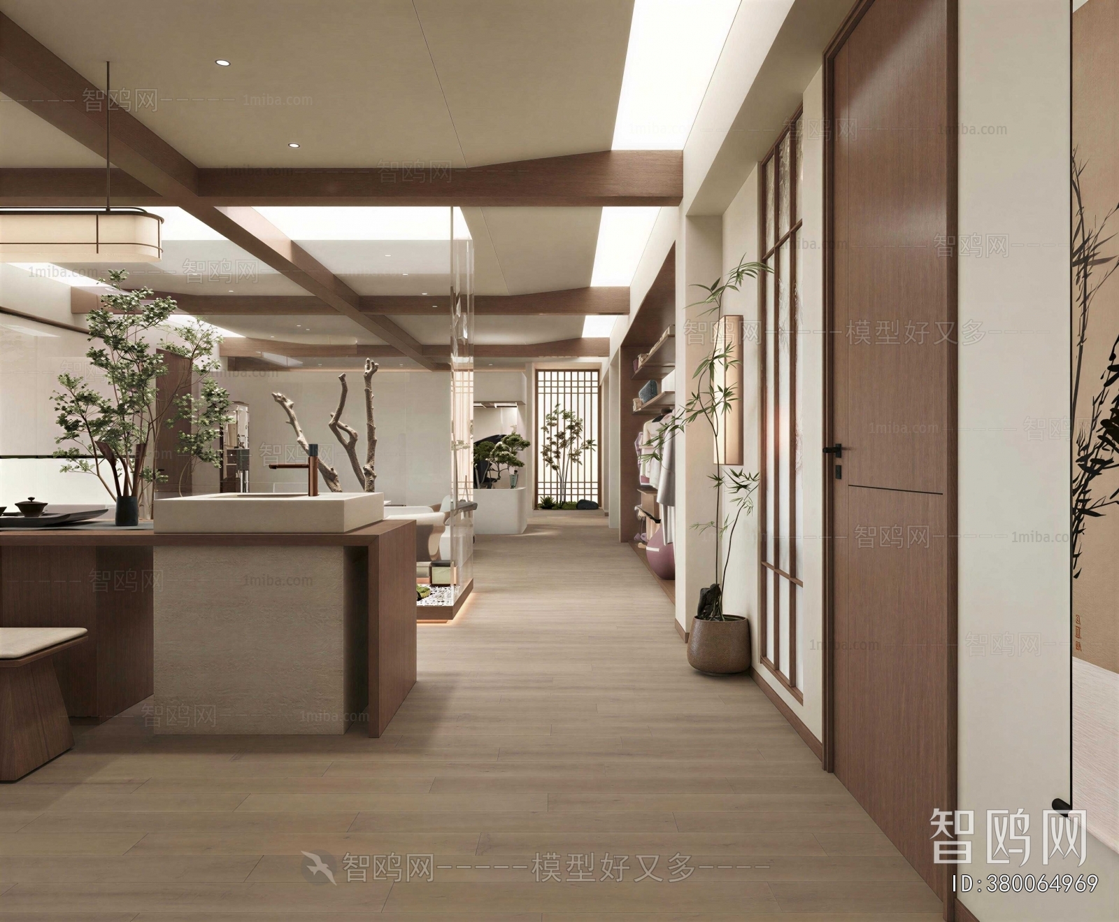 New Chinese Style Teahouse Tea House