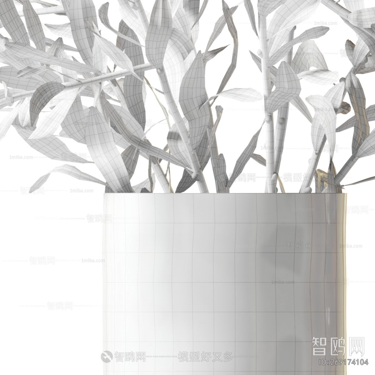 Modern Aquatic Green Plant