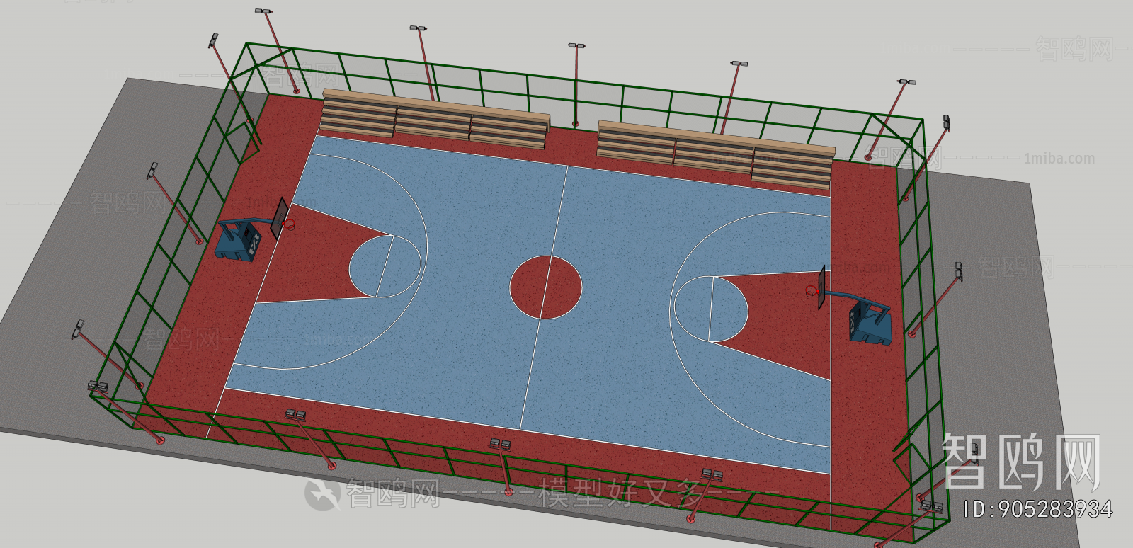 Modern Outdoor Sports Stadium