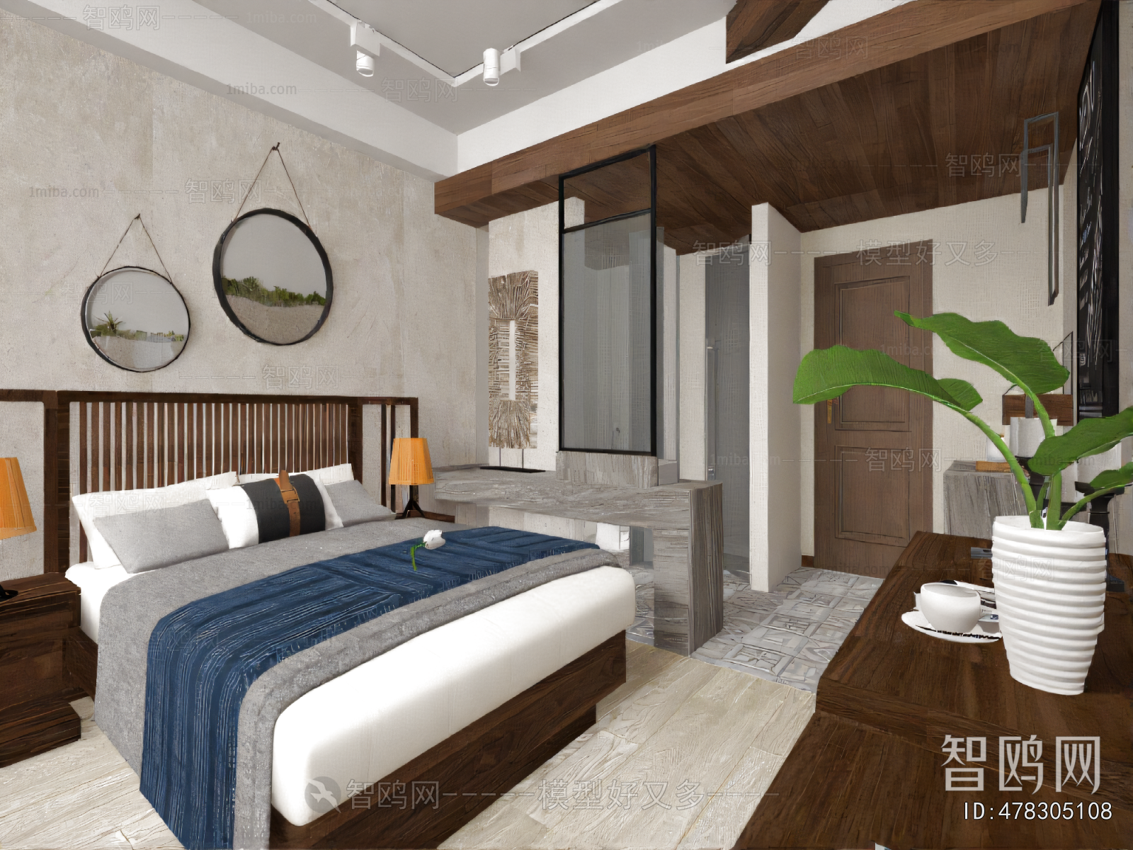 New Chinese Style Guest Room