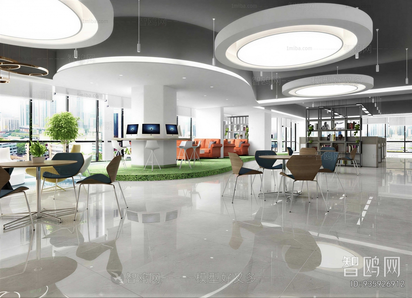 Modern Office Rest Area