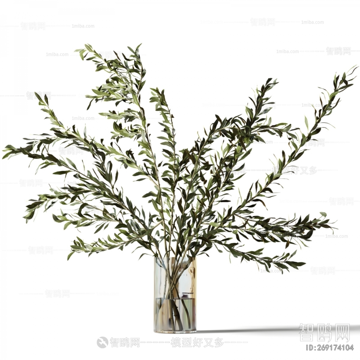 Modern Aquatic Green Plant