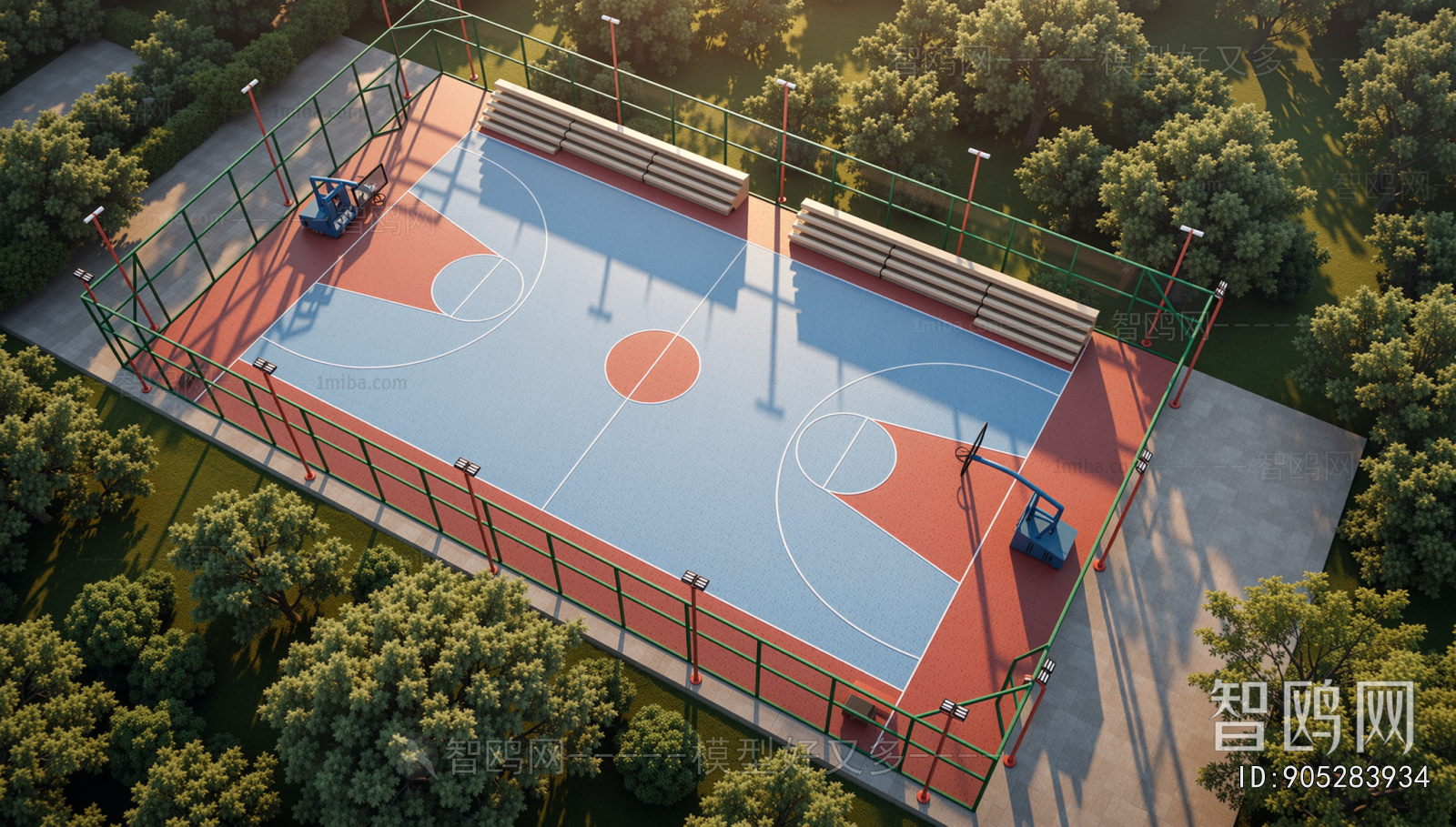 Modern Outdoor Sports Stadium