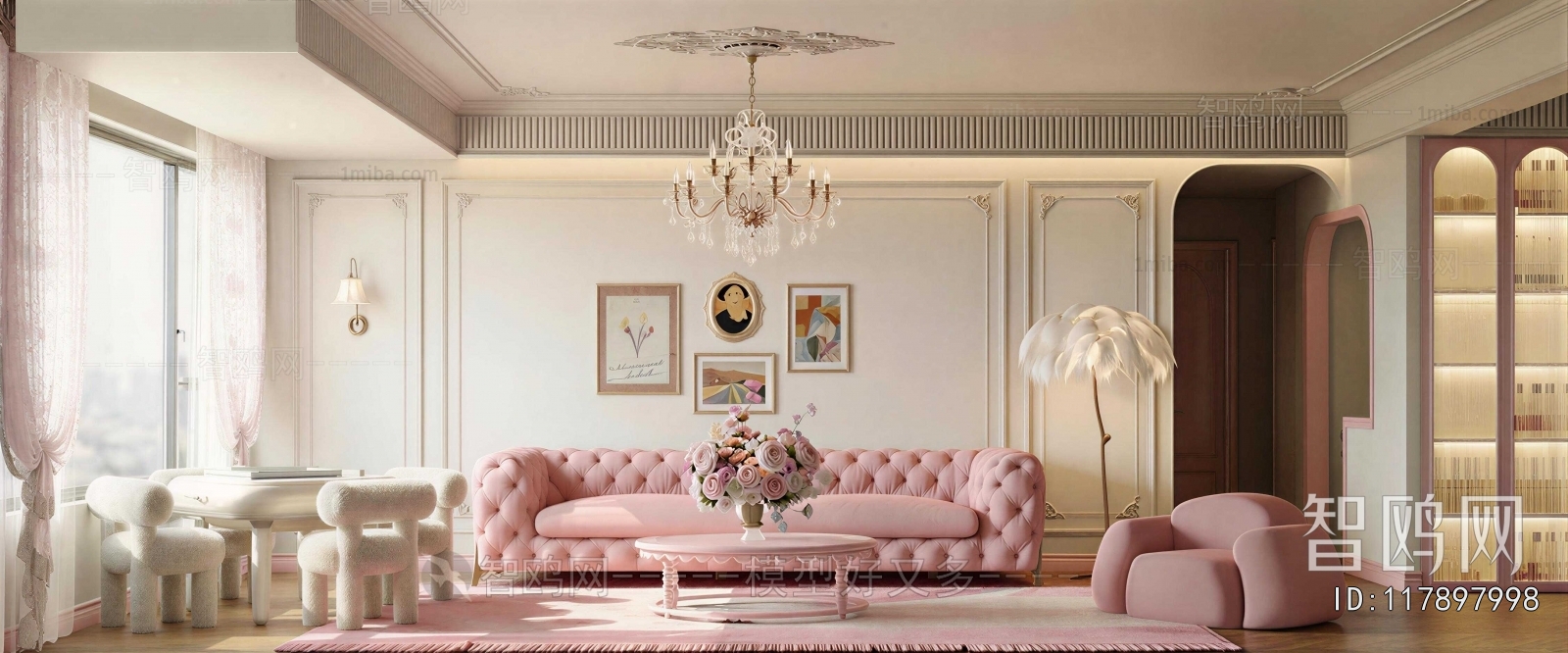 French Style A Living Room