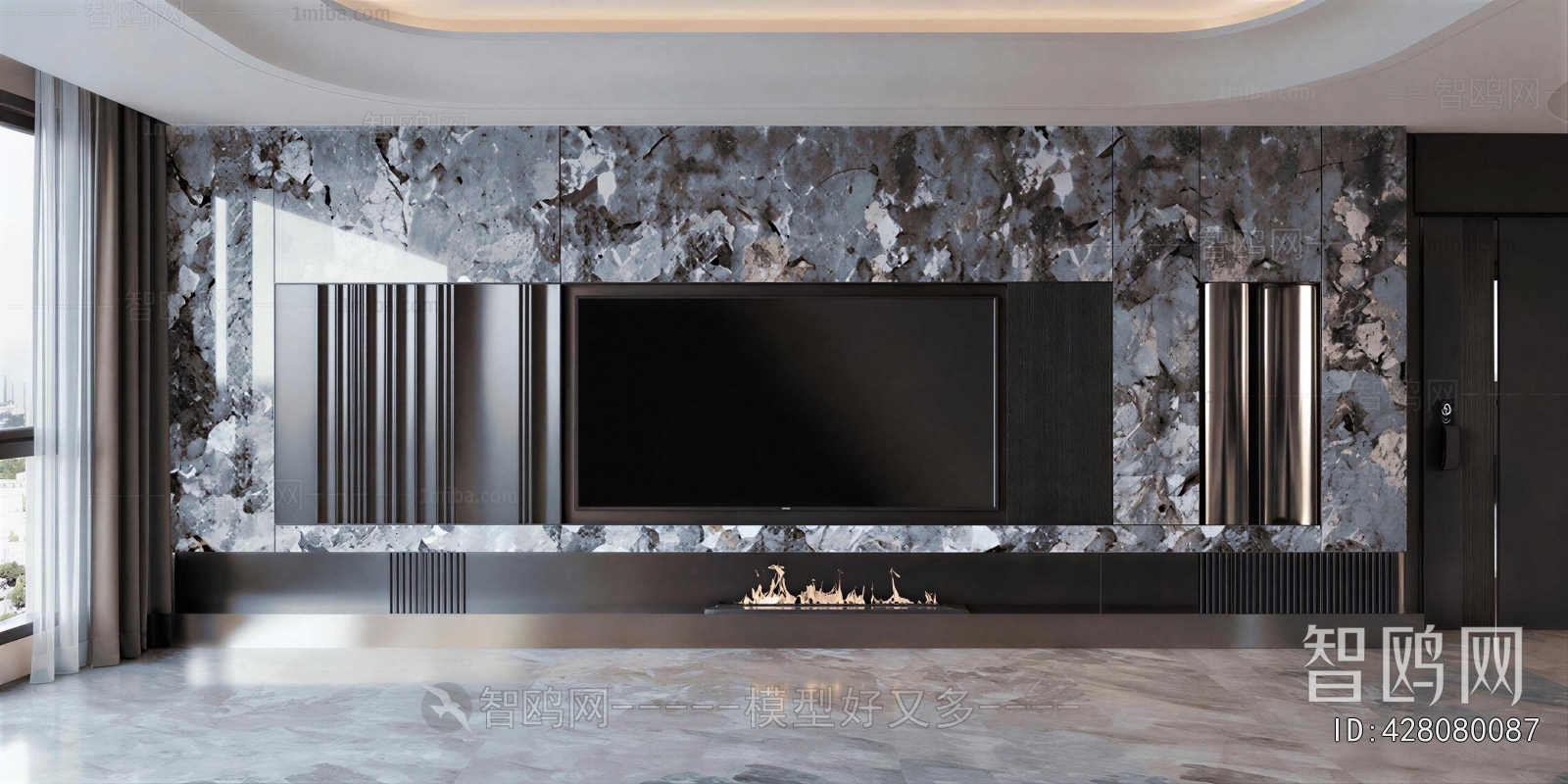 Modern TV Wall