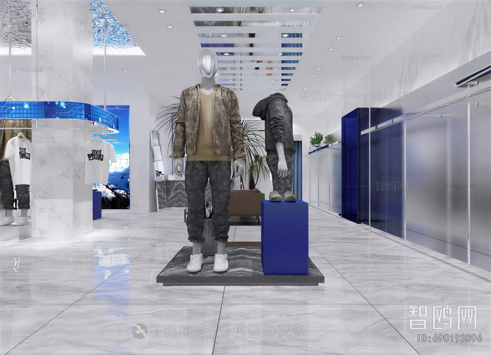 Modern Clothing Store