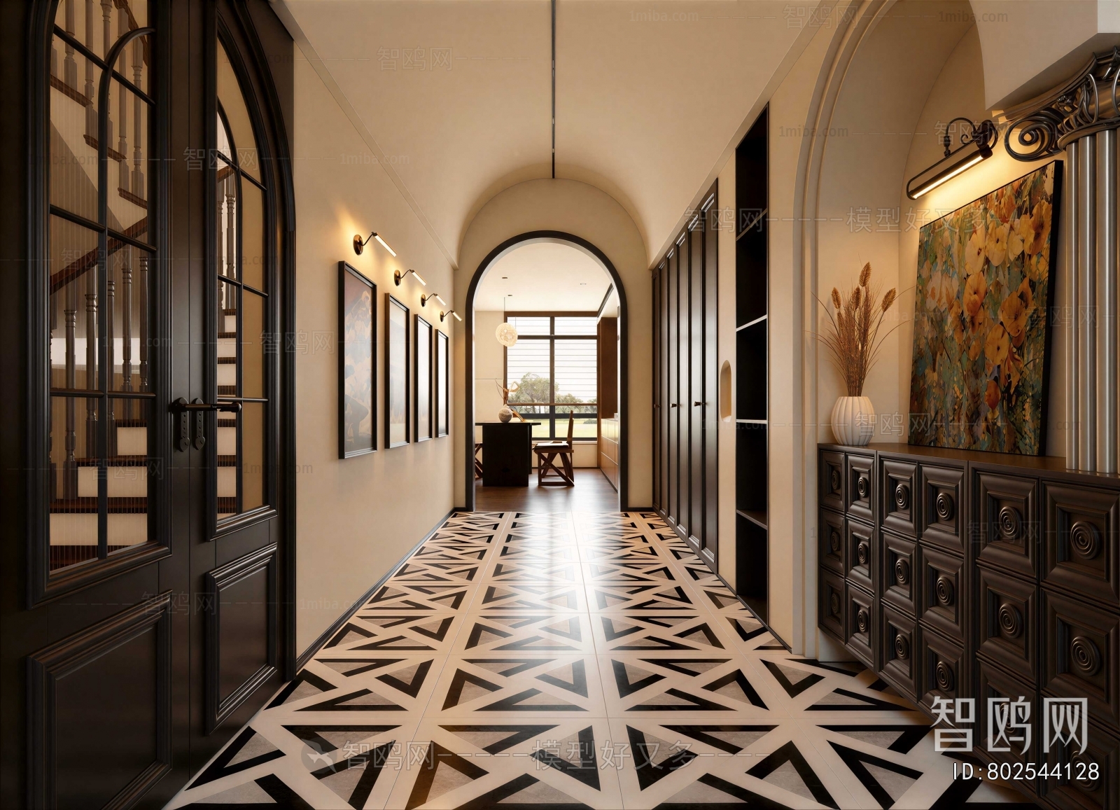 Modern Hallway