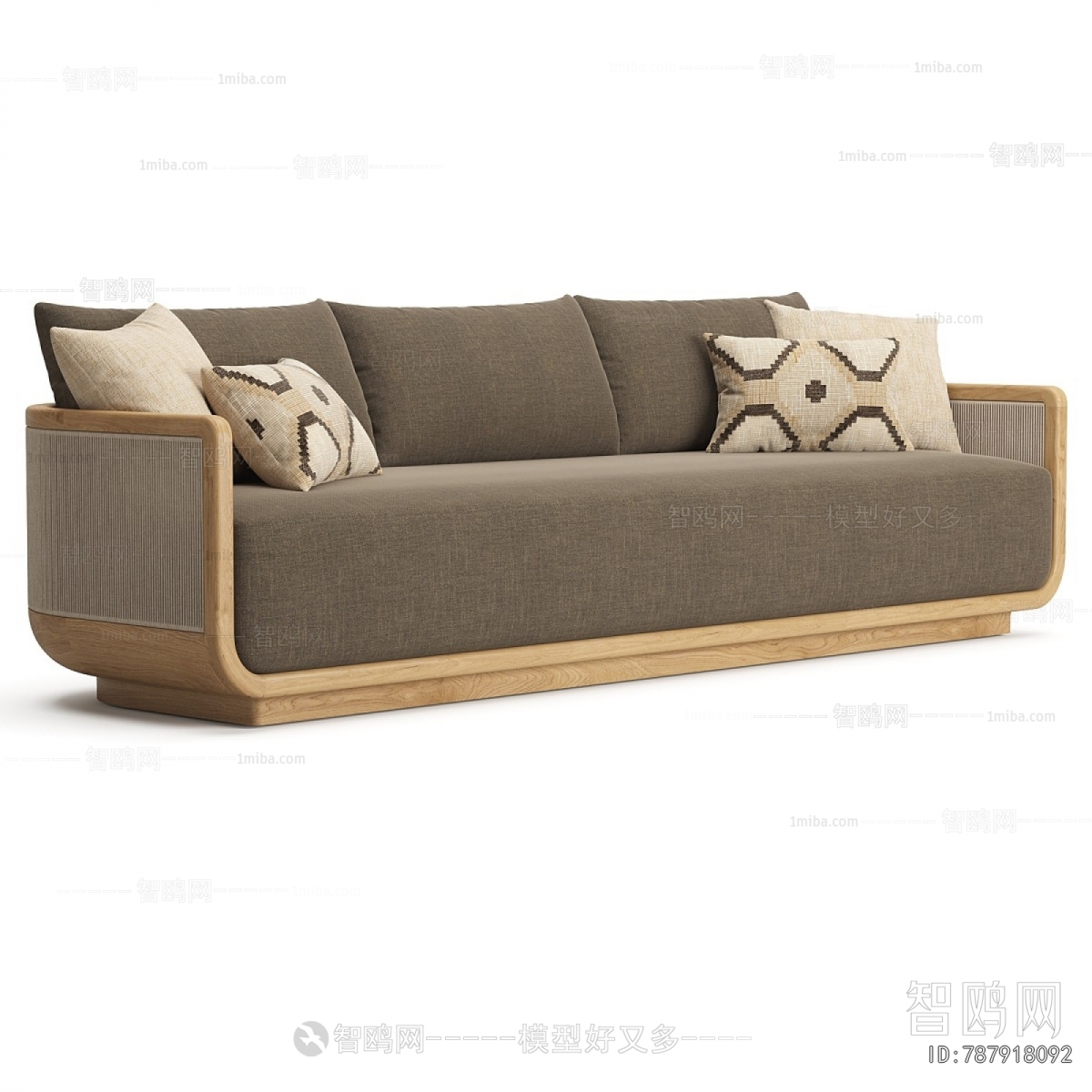 Modern Three-seat Sofa