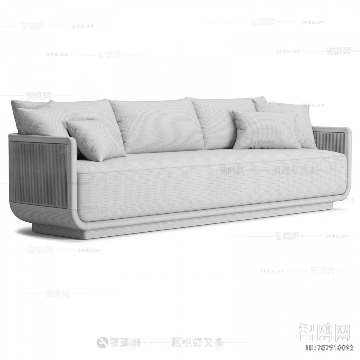 Modern Three-seat Sofa