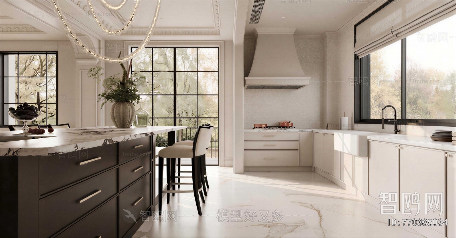 Modern Open Kitchen