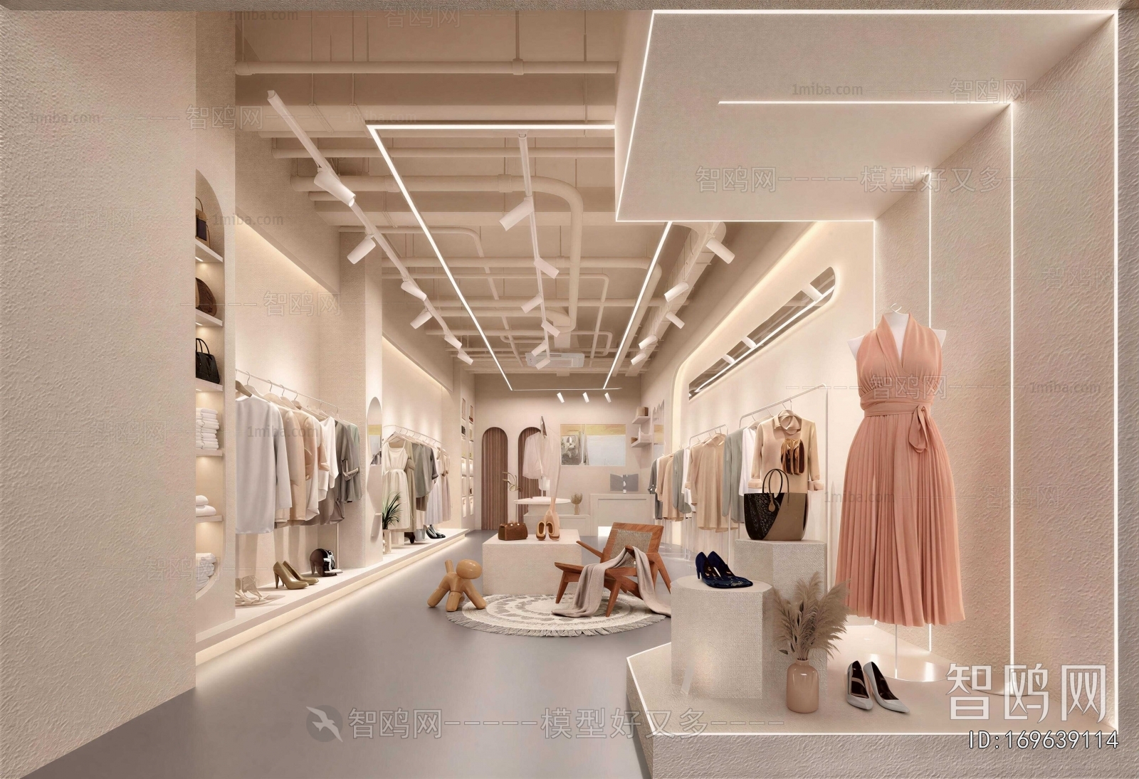 Modern Clothing Store