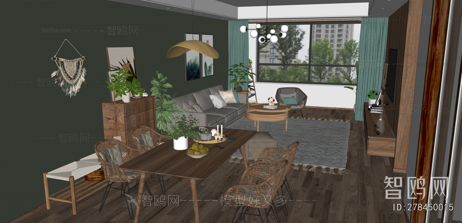 Nordic Style A Living Room